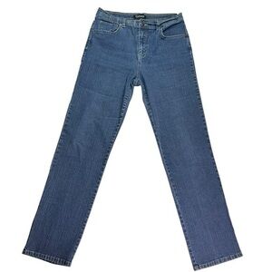Unlisted by Kenneth Cole Jeans Womens High Rise Straight Leg Denim Blue Jeans